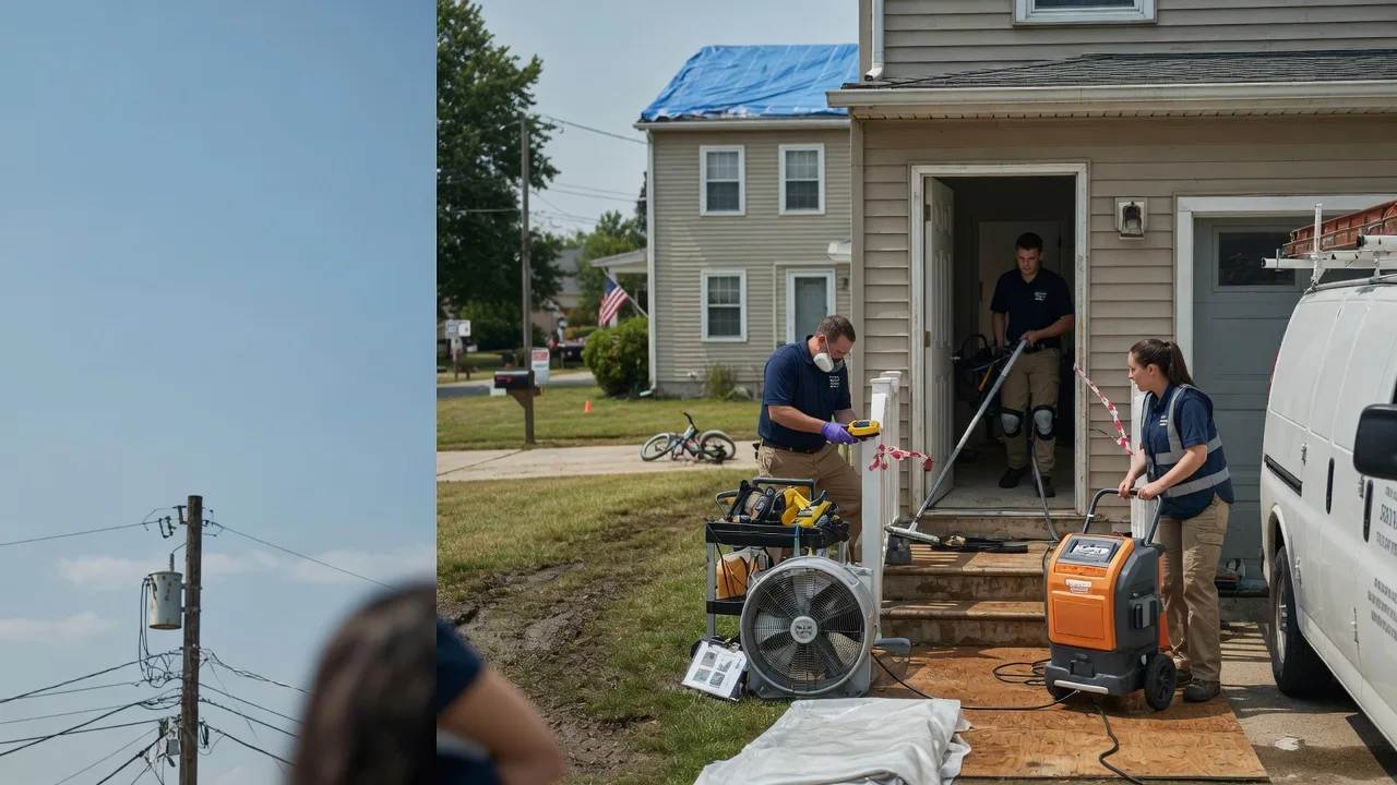Water Damage Repair in Tyaskin, MD near me